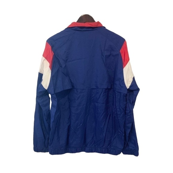 CHAMPION | Vintage Red White & Blue Warm Up Windbreaker | Size L - Picture 3 of 12
